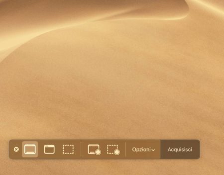 Disattivare miniatura anteprima screenshot macOS Mojave nerdvana